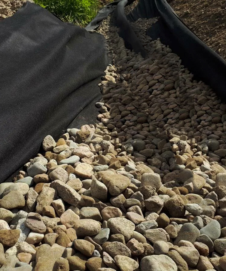 Геотекстиль в саду