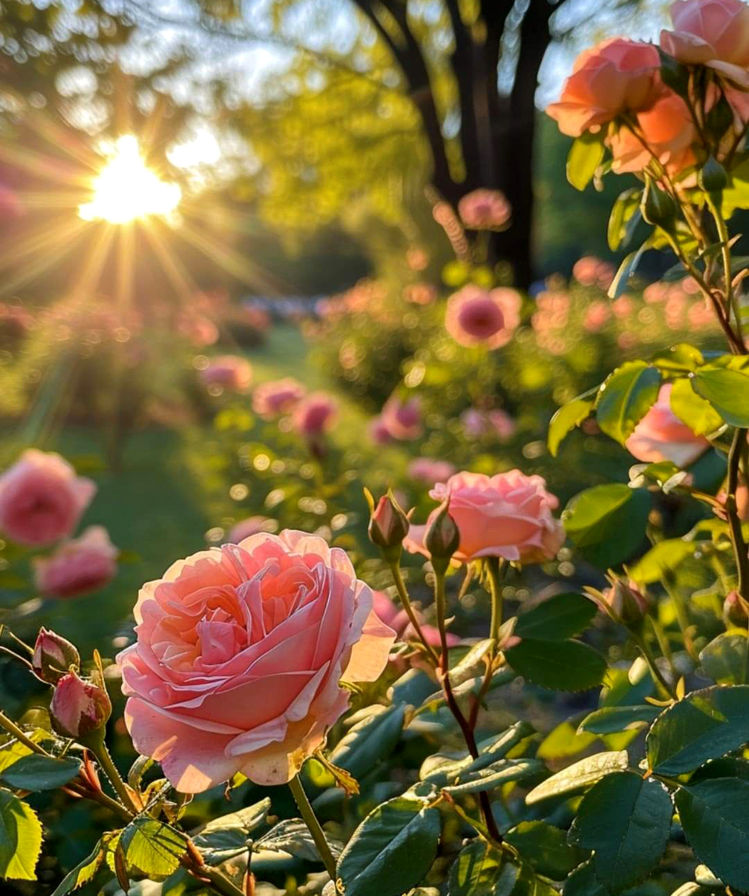 Качественный розарий – уход